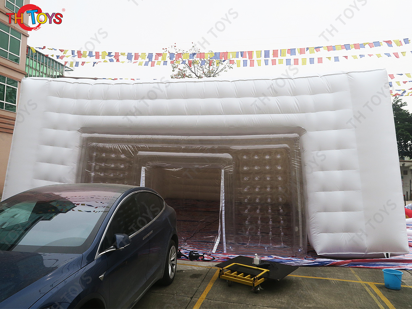 giant inflatable marquee party tent, outdoor white inflatable cube tent for sale
