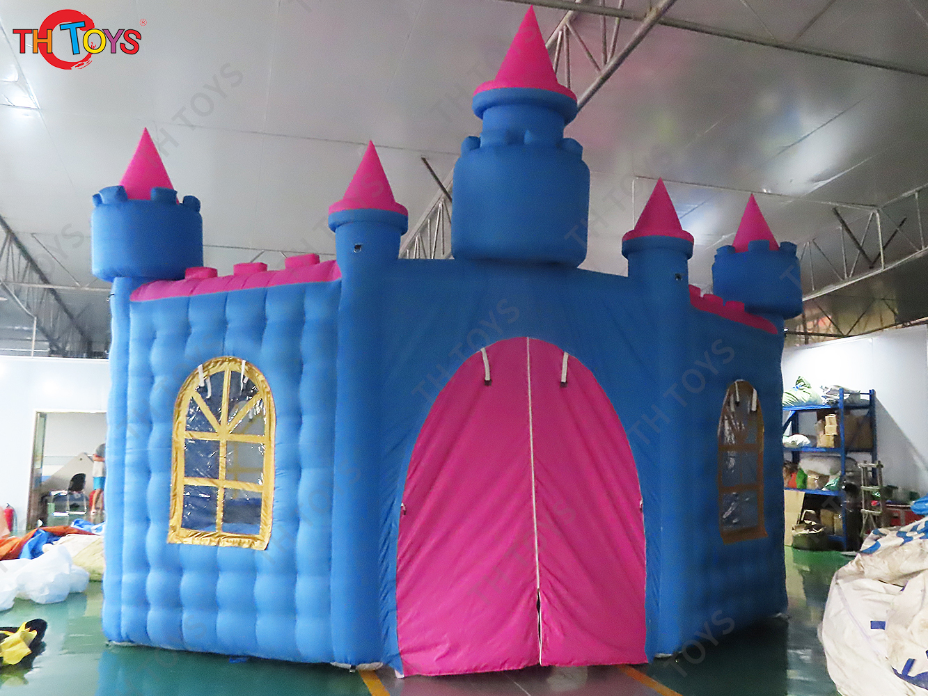 Popular Inflatable Castle Tent Carnival Event Lawn Temple Tents for Sale