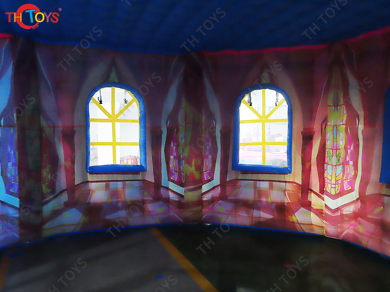 Popular Inflatable Castle Tent Carnival Event Lawn Temple Tents for Sale