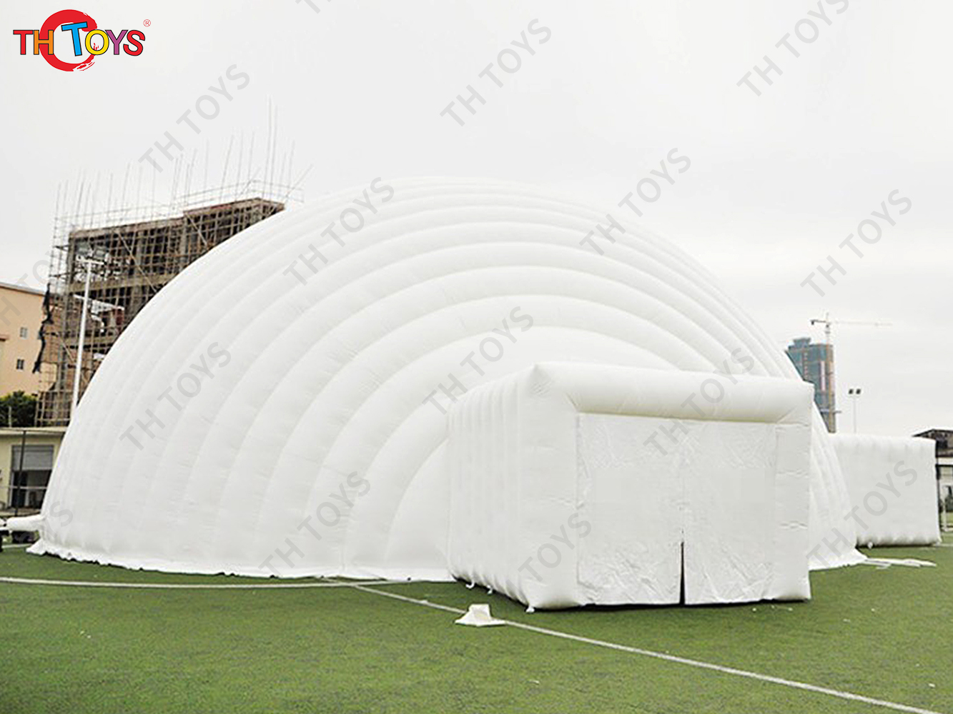 Outdoor Giant party inflatable tent, 2 doors new inflatable lawn dome tent large inflatable igloo tent