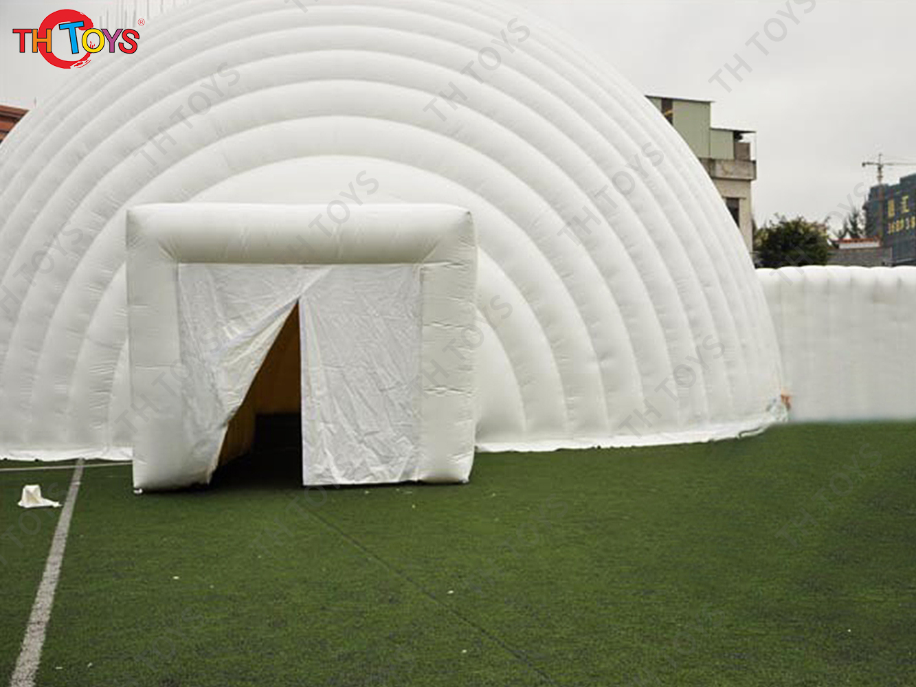 Outdoor Giant party inflatable tent, 2 doors new inflatable lawn dome tent large inflatable igloo tent