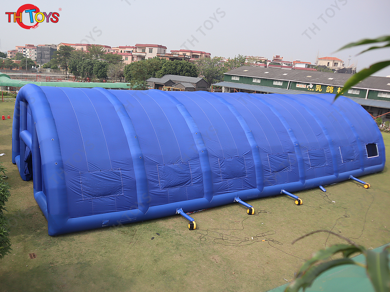 Blue Inflatable Tennis Tent Giant Sport Field Cover Shelter Event Marquee for Sale