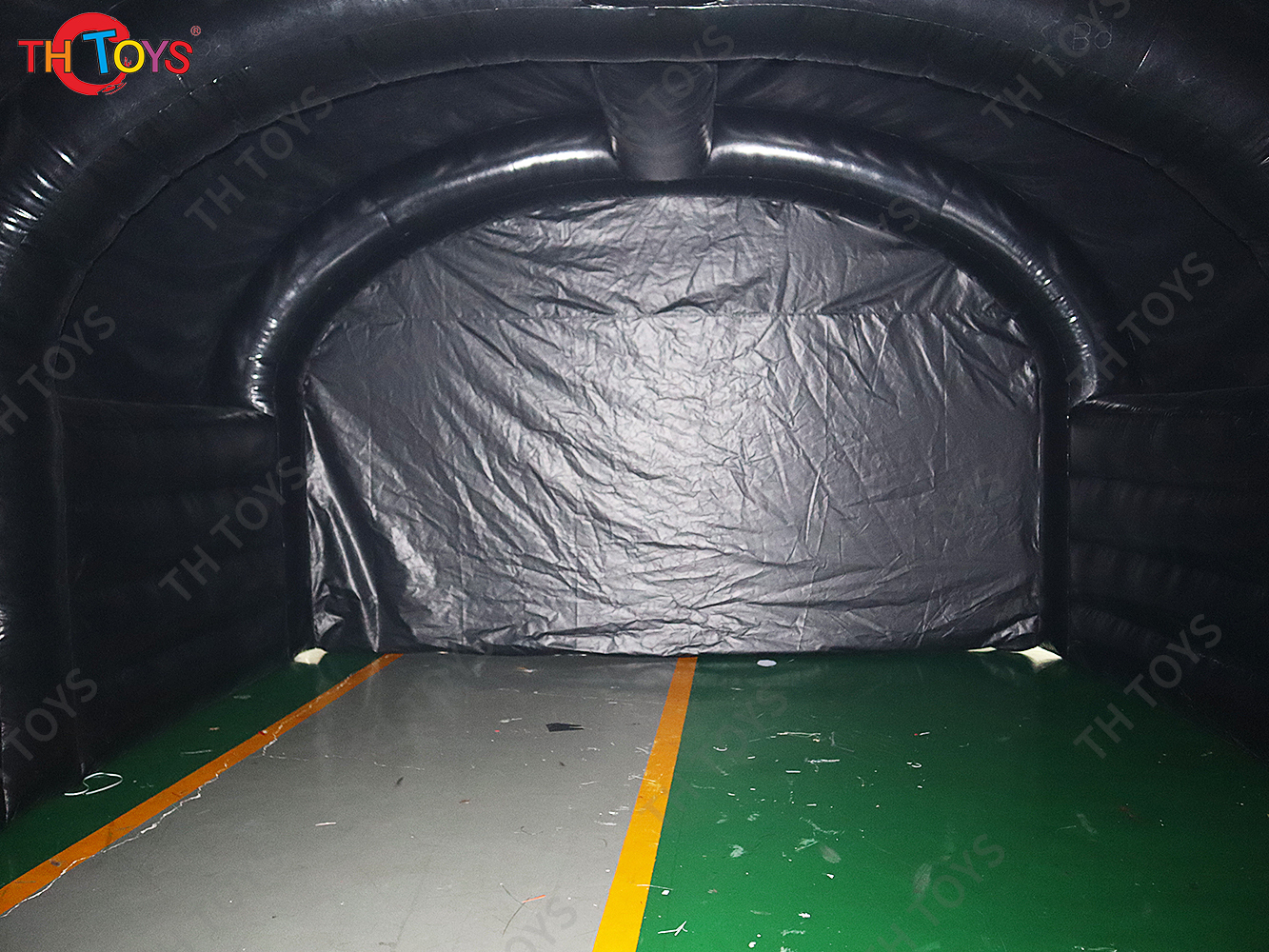 Portable Airtight Inflatable Cinema House Movie Tent Black Inflatable Party Marquee Tent for sale