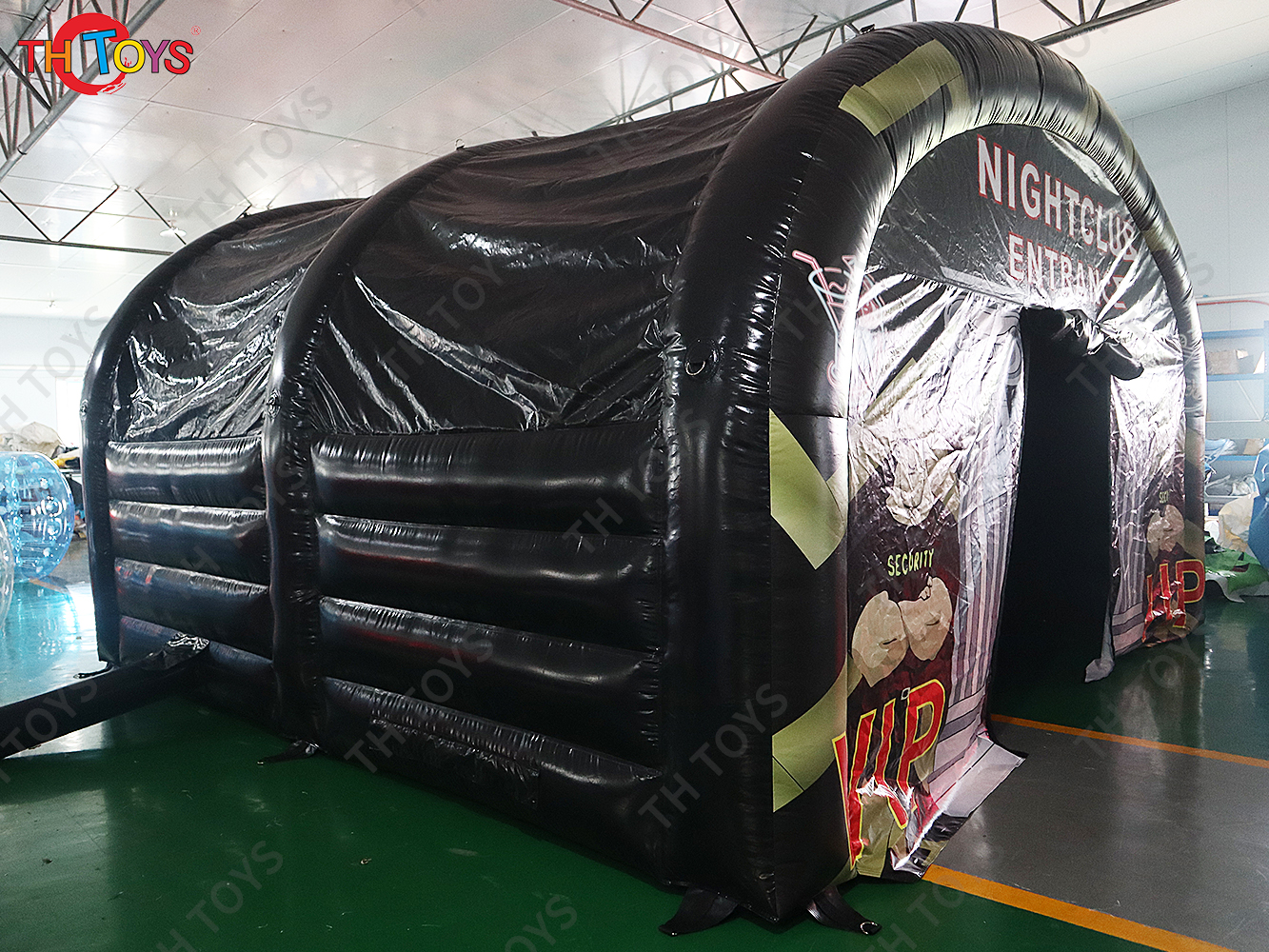 Party Marquee black inflatable nightclub commercial PVC inflatable night club tent