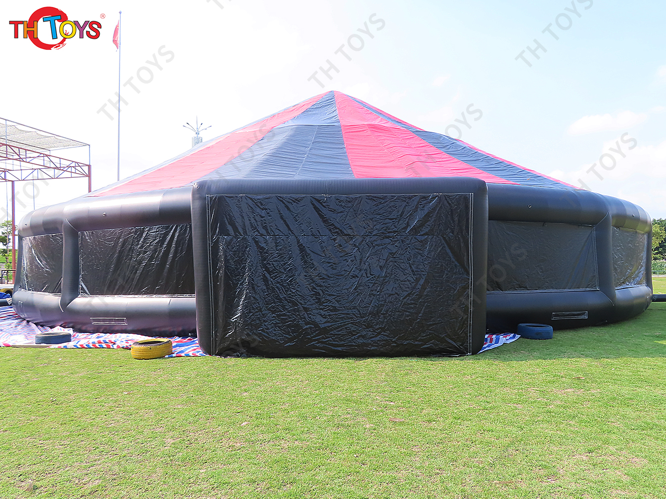 Outdoor Giant Inflatable Beach Bar Tent Inflatable Party Event Disco Dome Tent Inflatable Circus Yurt Tent