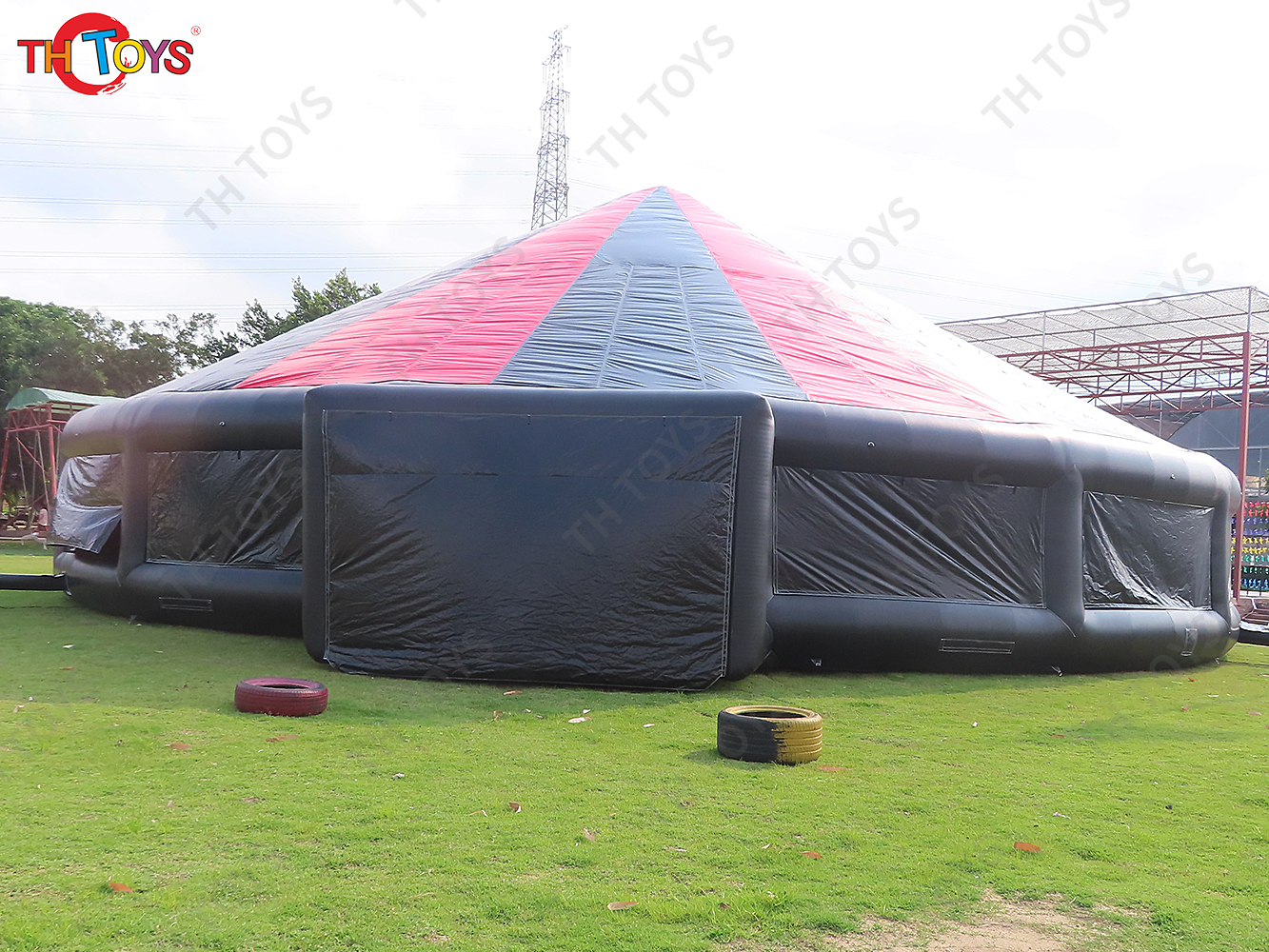 Outdoor Giant Inflatable Beach Bar Tent Inflatable Party Event Disco Dome Tent Inflatable Circus Yurt Tent
