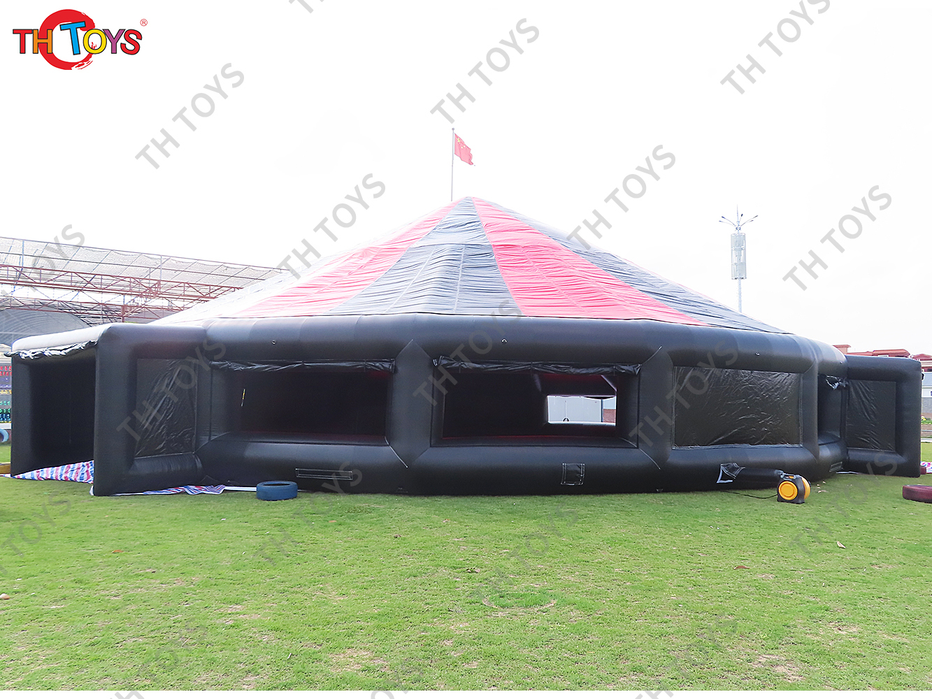 Outdoor Giant Inflatable Beach Bar Tent Inflatable Party Event Disco Dome Tent Inflatable Circus Yurt Tent