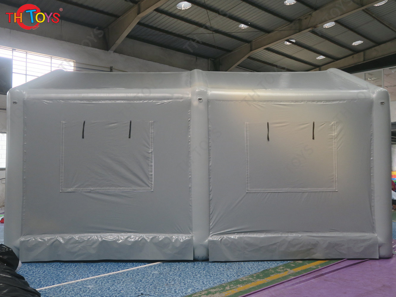 Portable Airtight gray Inflatable Emergency Tent Inflatable Medical First Aid Tent