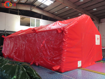 Portable airtight inflatable tent, outdoor customized inflatable hospital medical tent for sale