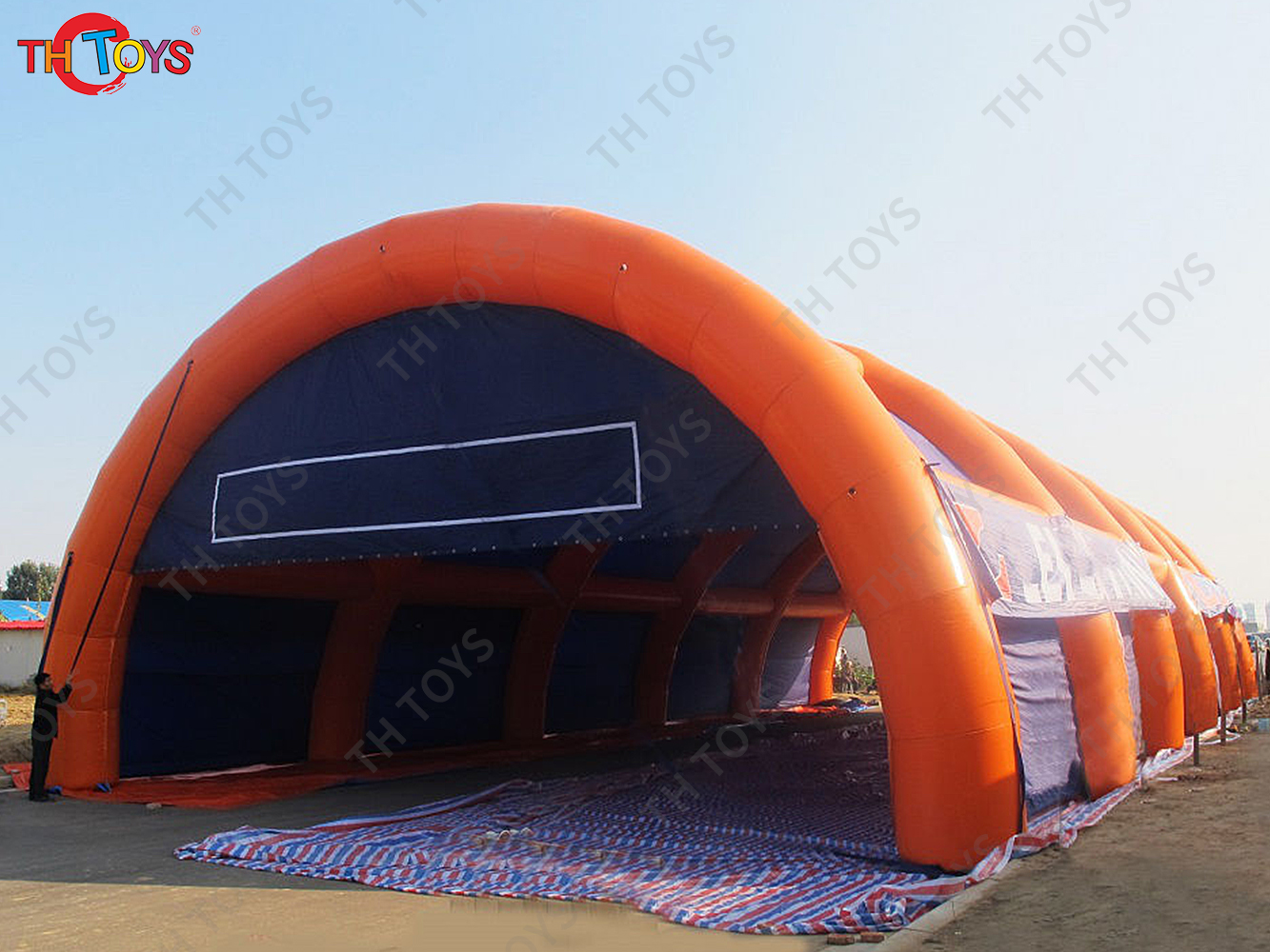 30x15x8m outdoor super big inflatable tent,durable inflatable tent for cs game,tennis sport games arena