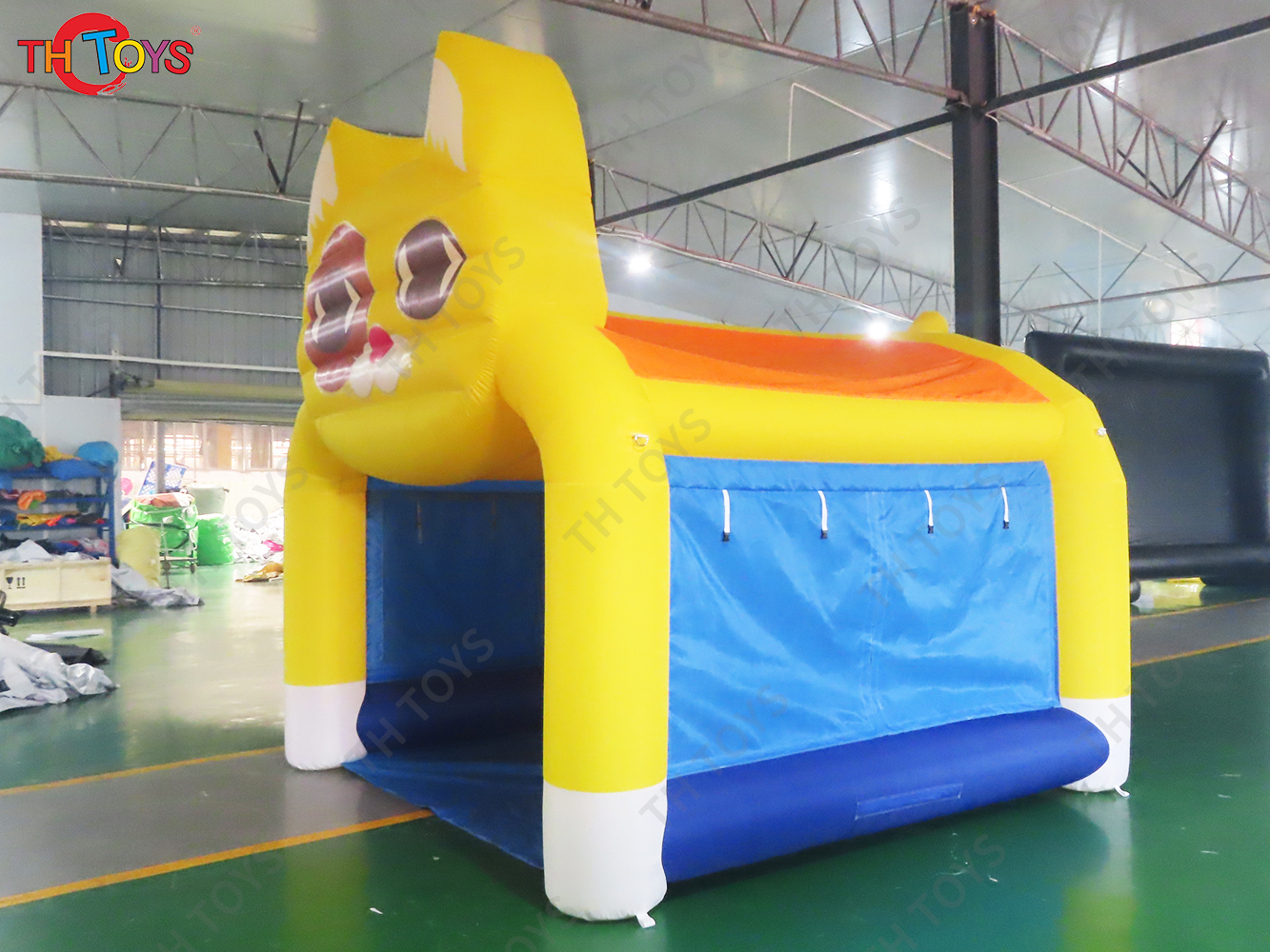 Cat Head Inflatable Tunnel Tent Portable Blow Up Booth Tents for Sale