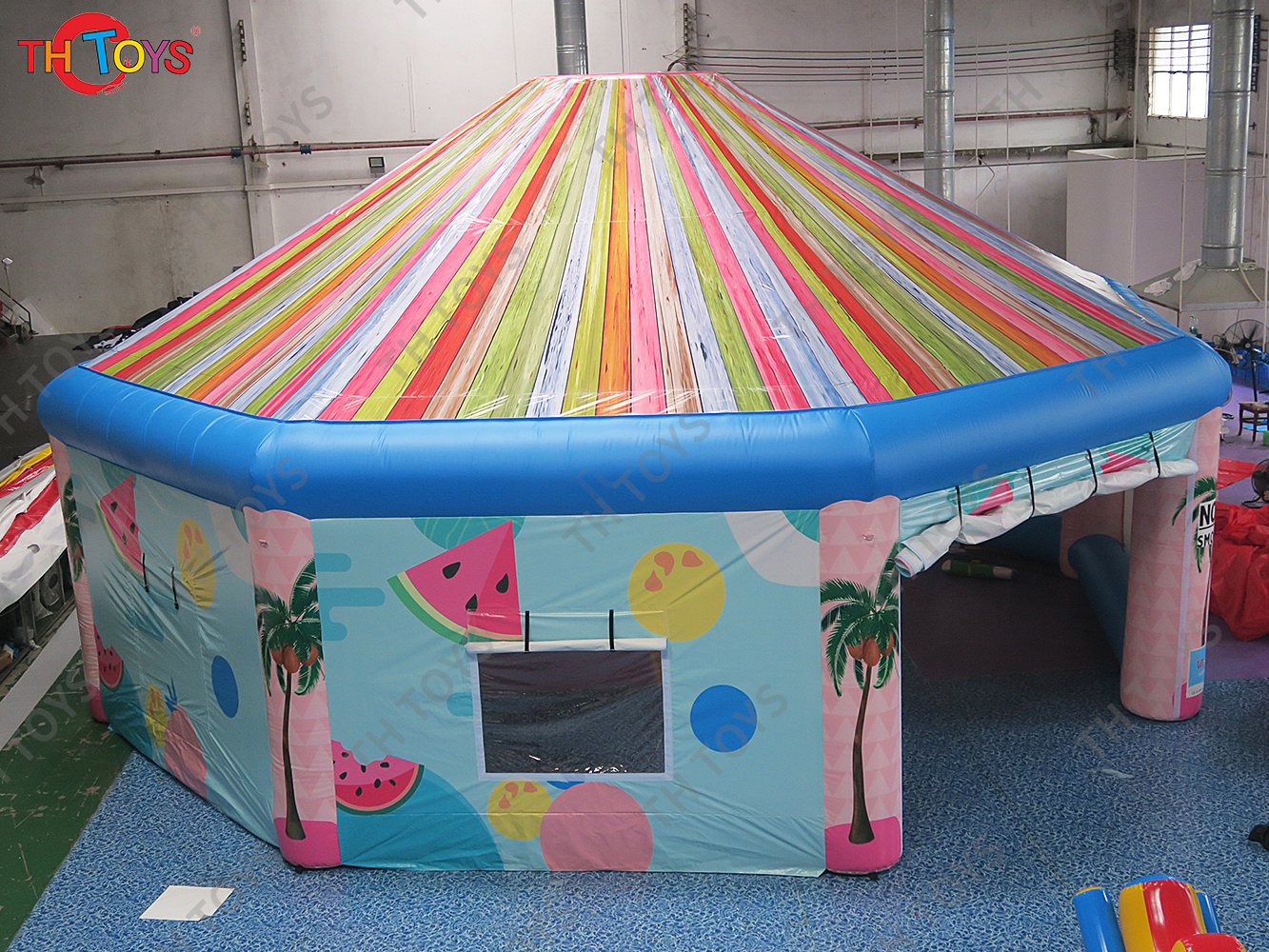 Outdoor Giant Inflatable Beach Bar Tent Inflatable Party Event Disco Dome Tent Inflatable Circus Yurt Tent