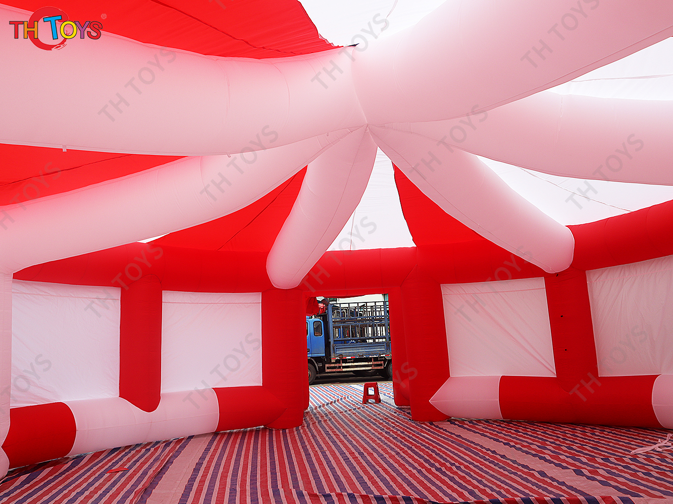 Outdoor Giant Inflatable Beach Bar Tent Inflatable Party Event Disco Dome Tent Inflatable Circus Yurt Tent