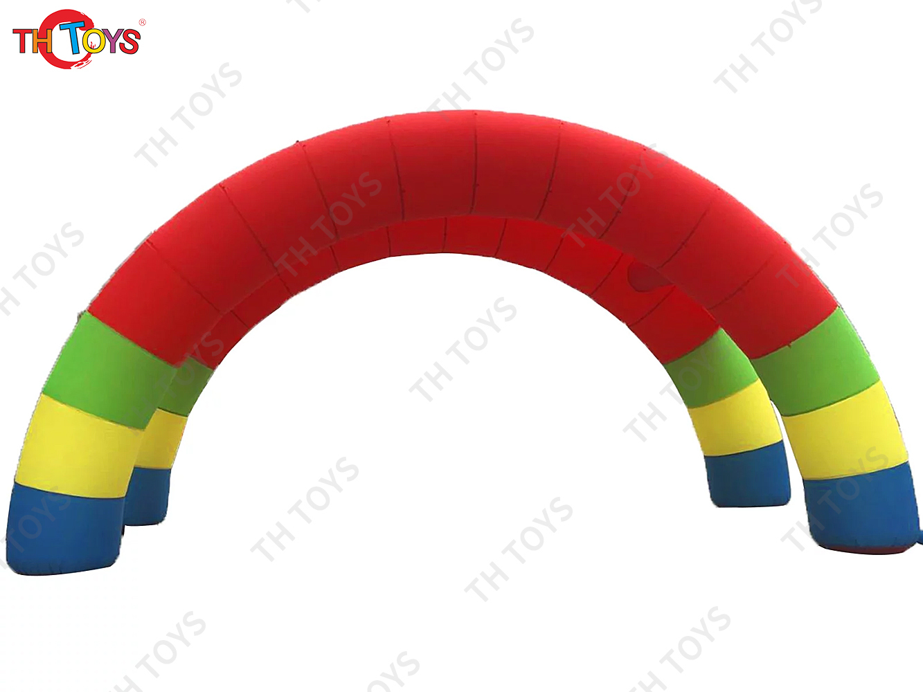 6x5m outdoor portable oxford inflatable tent, rainbow inflatable archway tent