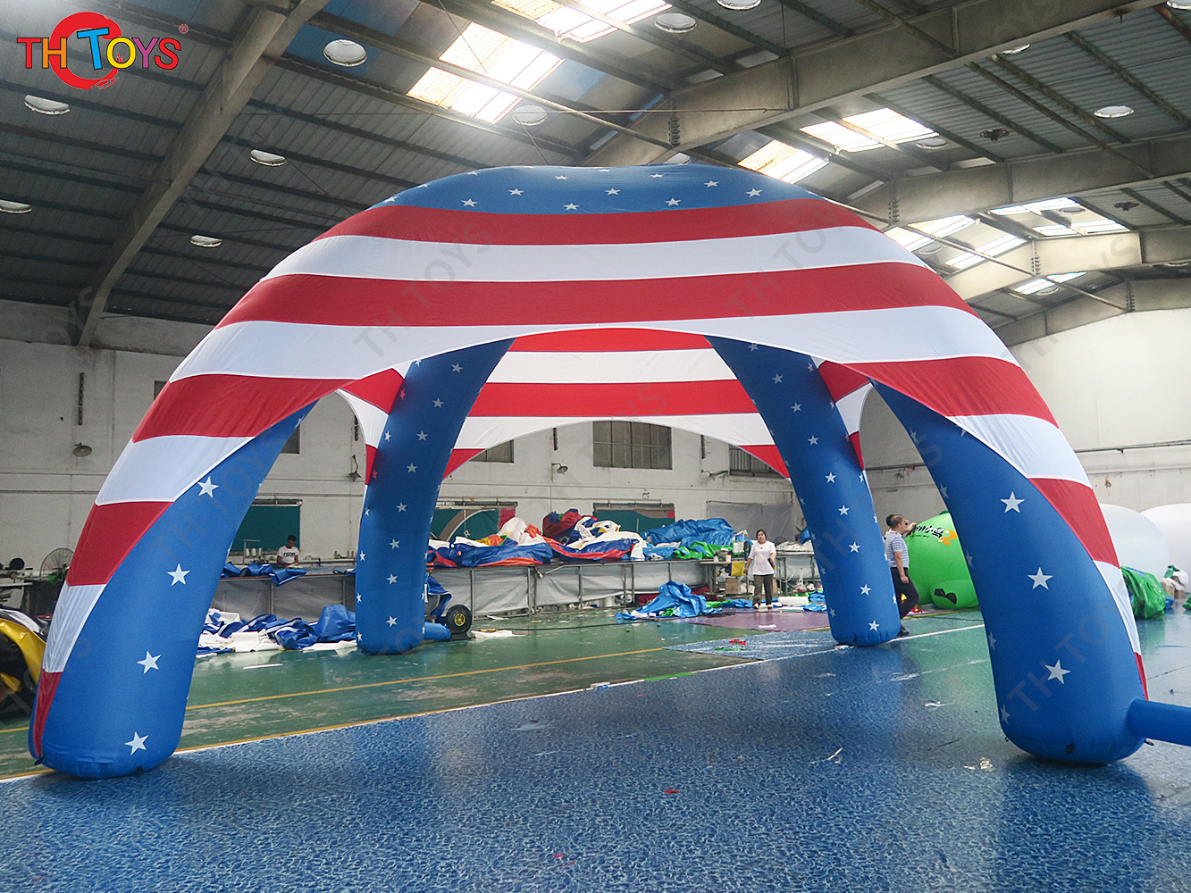 Portable Inflatable Spider Tent Event Lawn Dome Tent Air Blow Up Party Reception Shelter