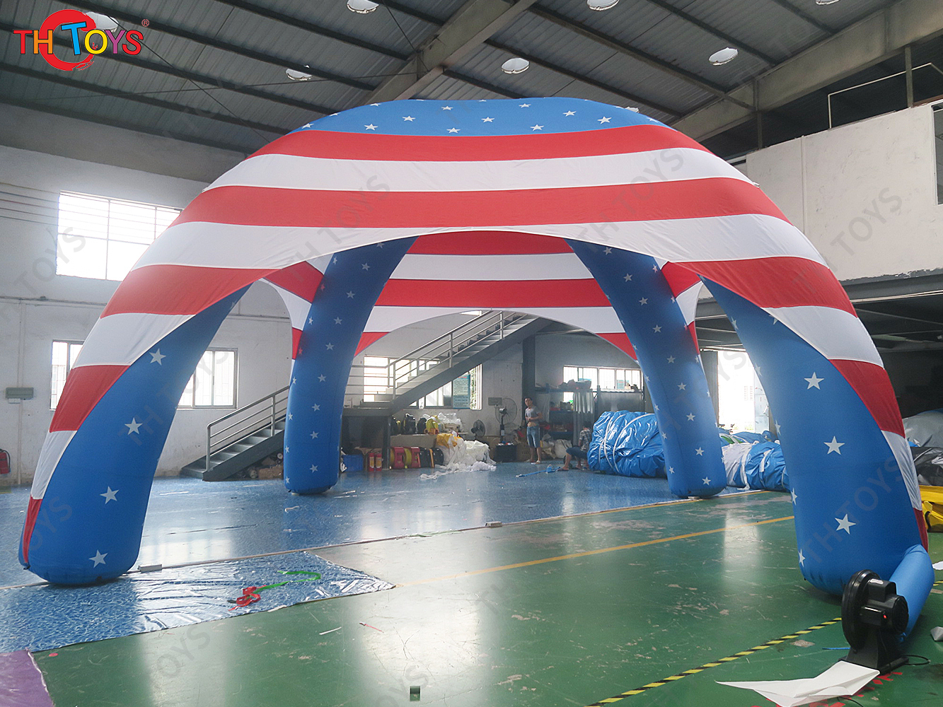 Portable Inflatable Spider Tent Event Lawn Dome Tent Air Blow Up Party Reception Shelter