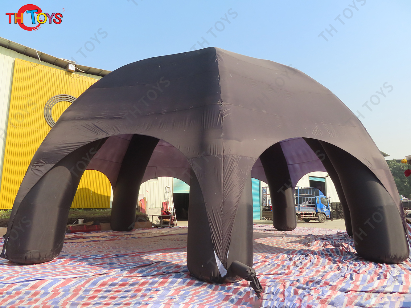 Outdoor Air Tent Inflatable Spider Tent Event Air Dome Exhibition Marquee Gazebo Canopy For Trade Show