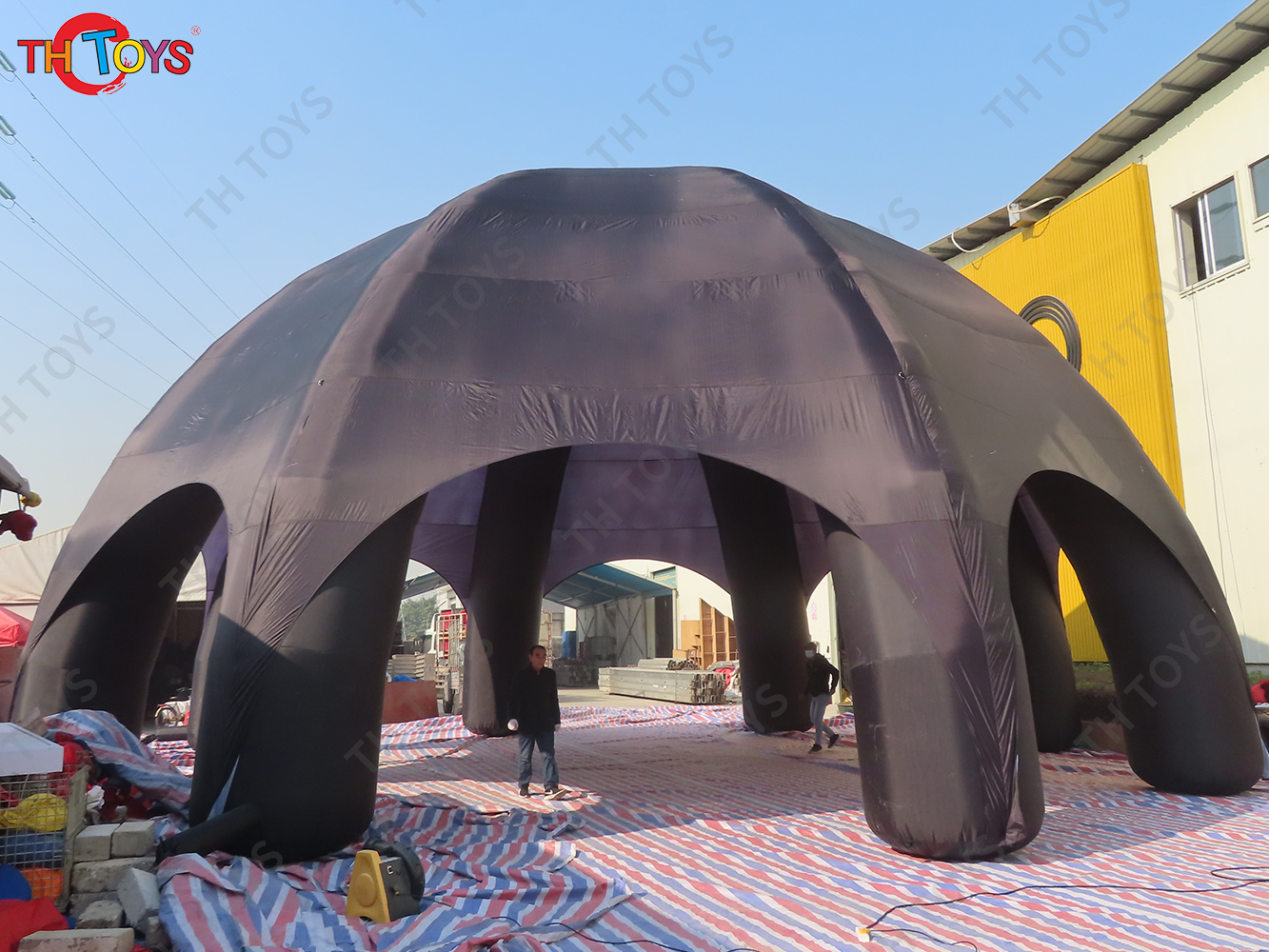 Outdoor Air Tent Inflatable Spider Tent Event Air Dome Exhibition Marquee Gazebo Canopy For Trade Show