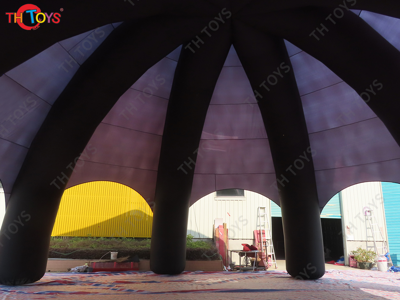 Outdoor Air Tent Inflatable Spider Tent Event Air Dome Exhibition Marquee Gazebo Canopy For Trade Show