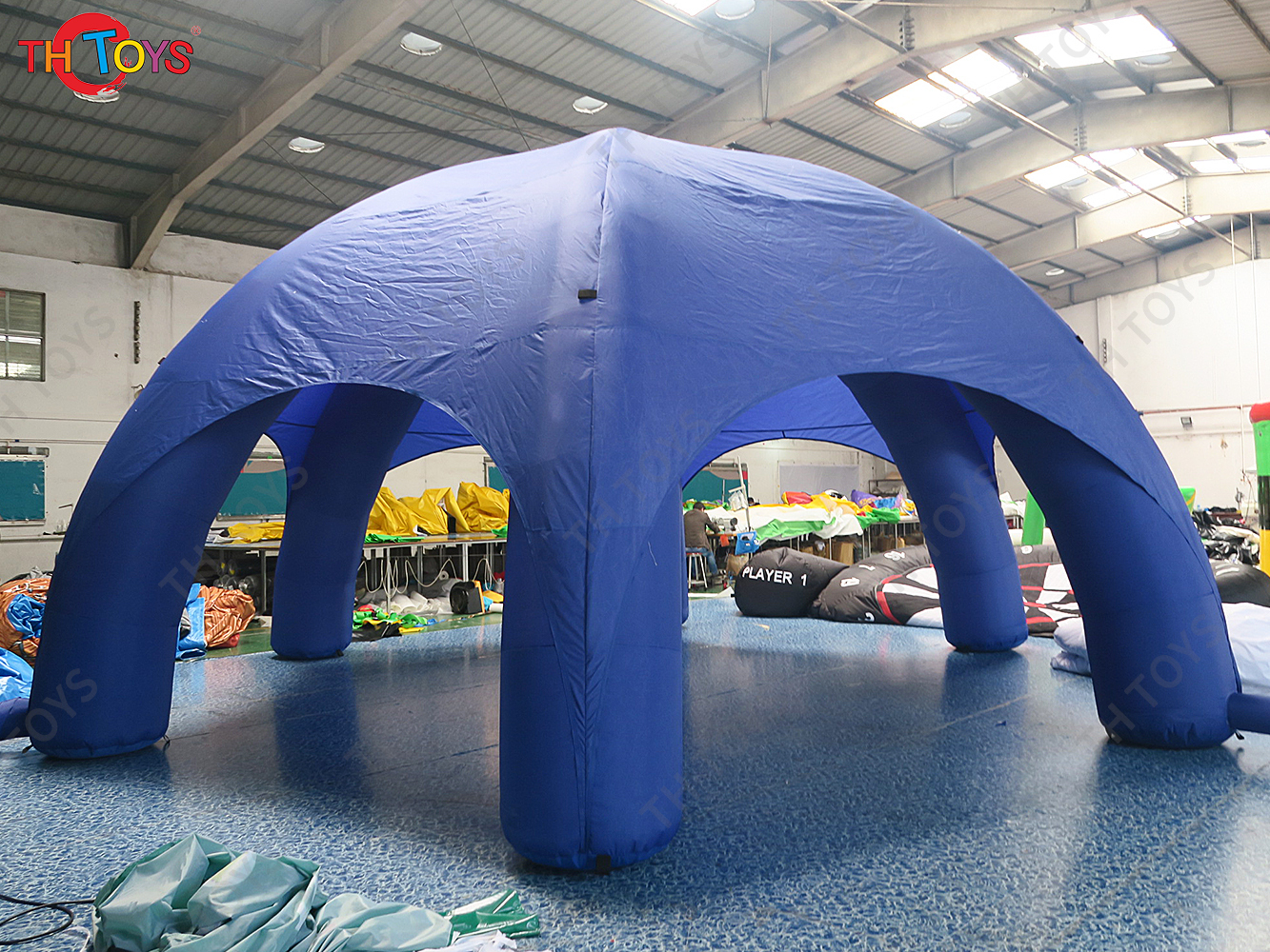 Outdoor Air Tent Inflatable Spider Tent Event Air Dome Exhibition Marquee Gazebo Canopy For Trade Show