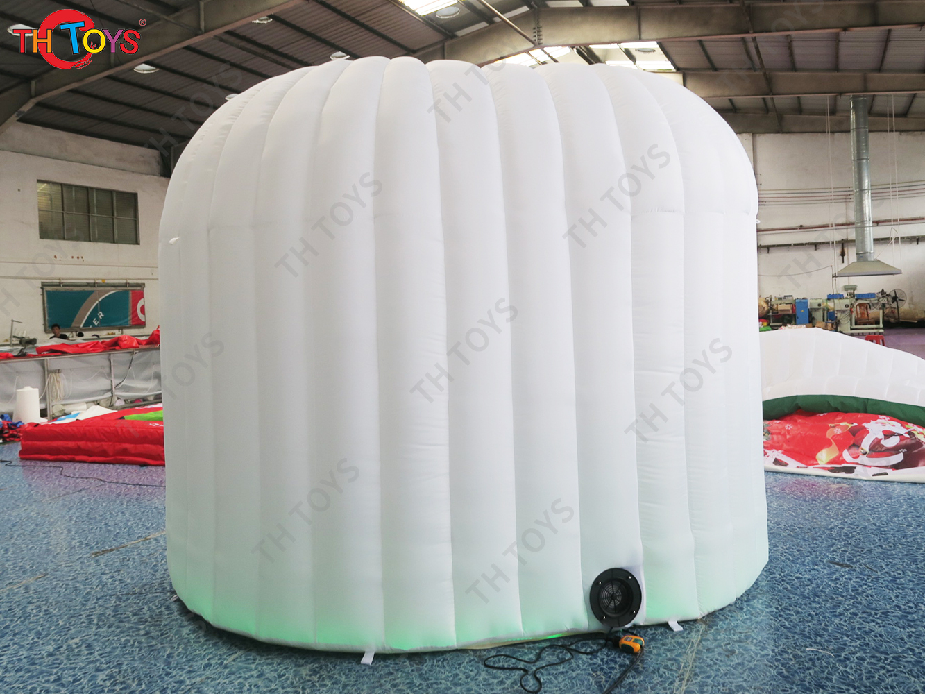3*2.5*2.5m inflatable photo booth,portable inflatable photo tent with LED light,cheap blow up booth