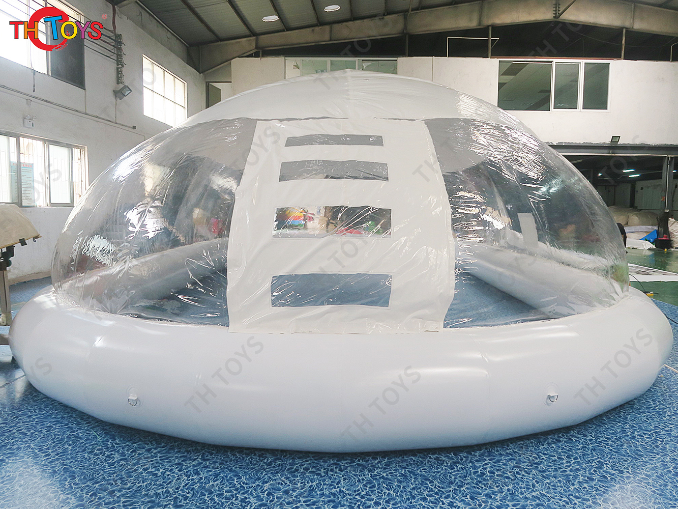 Inflatable Pool Bubble Dome Air Clear Inflatable Pool Cover Ceiling Bubble Tent for Winter Summer