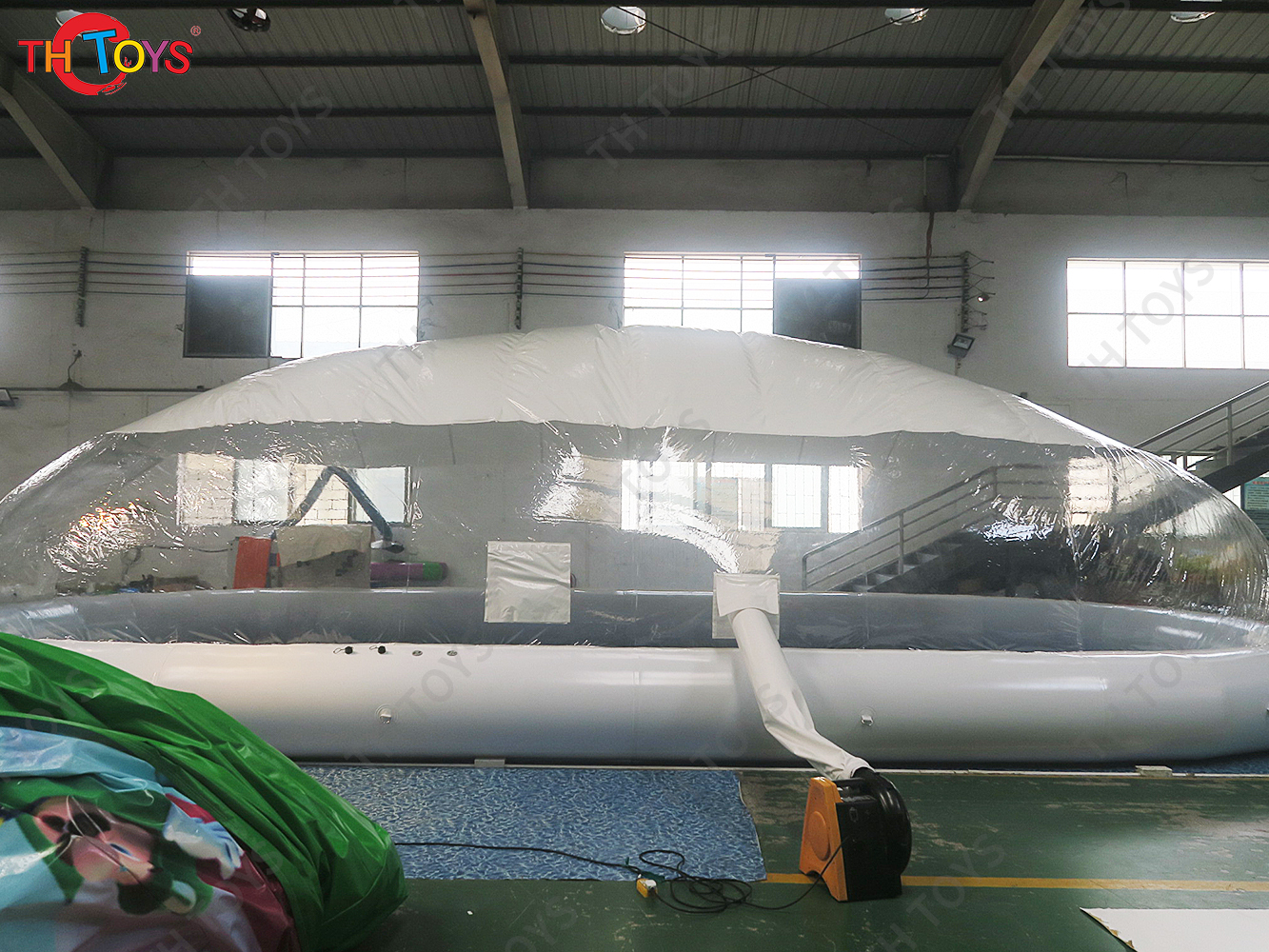 Inflatable Pool Bubble Dome Air Clear Inflatable Pool Cover Ceiling Bubble Tent for Winter Summer