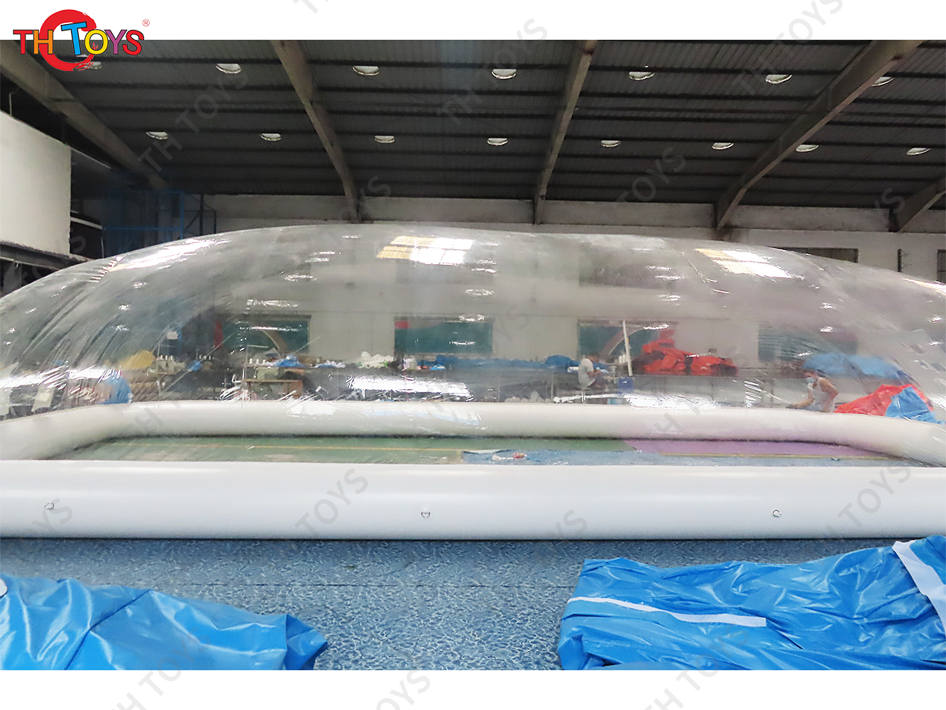 Transparent Swimming Pool Cover Outdoor Inflatable Clear Dome Tent