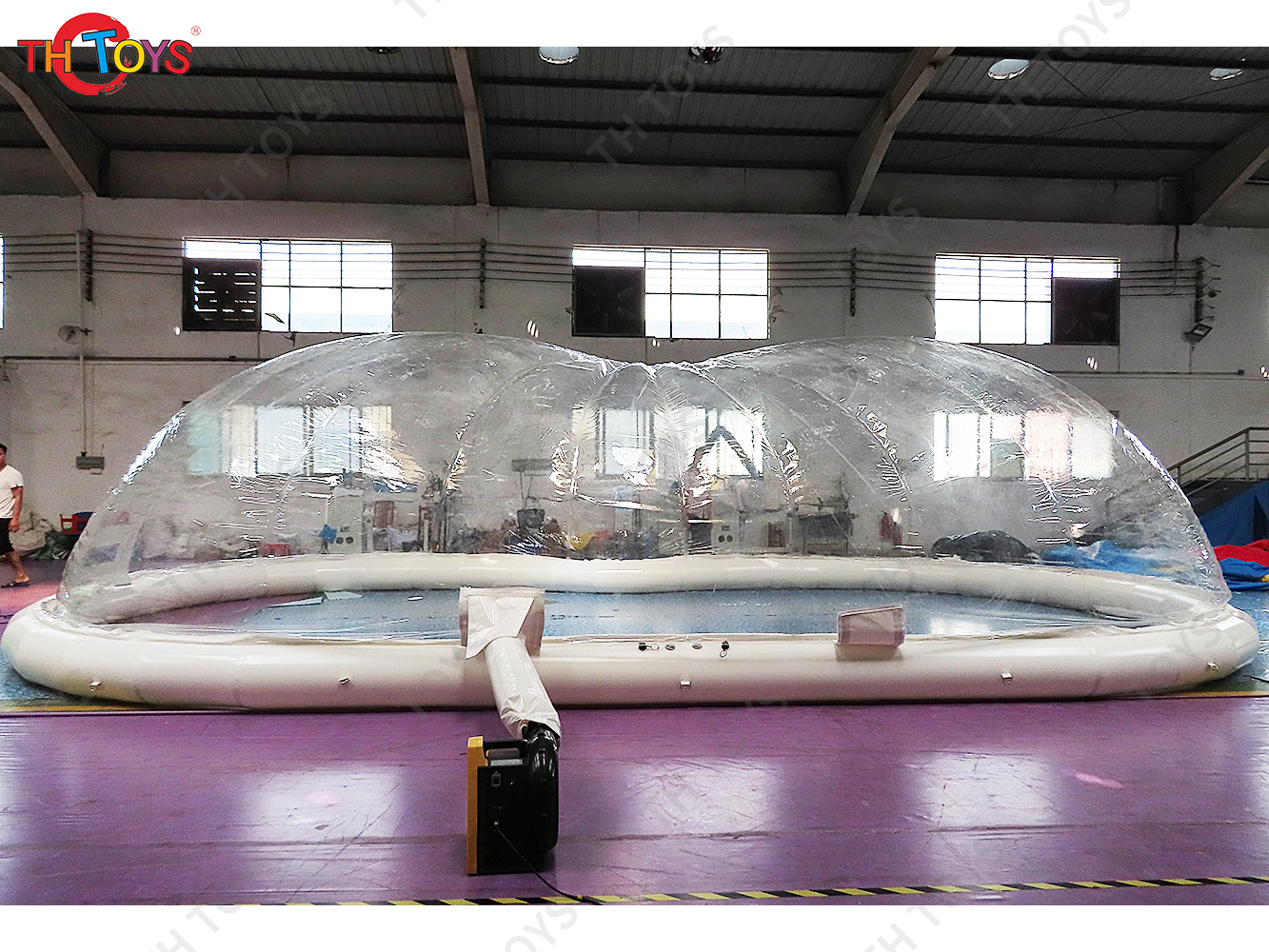 Transparent Swimming Pool Cover Outdoor Inflatable Clear Dome Tent