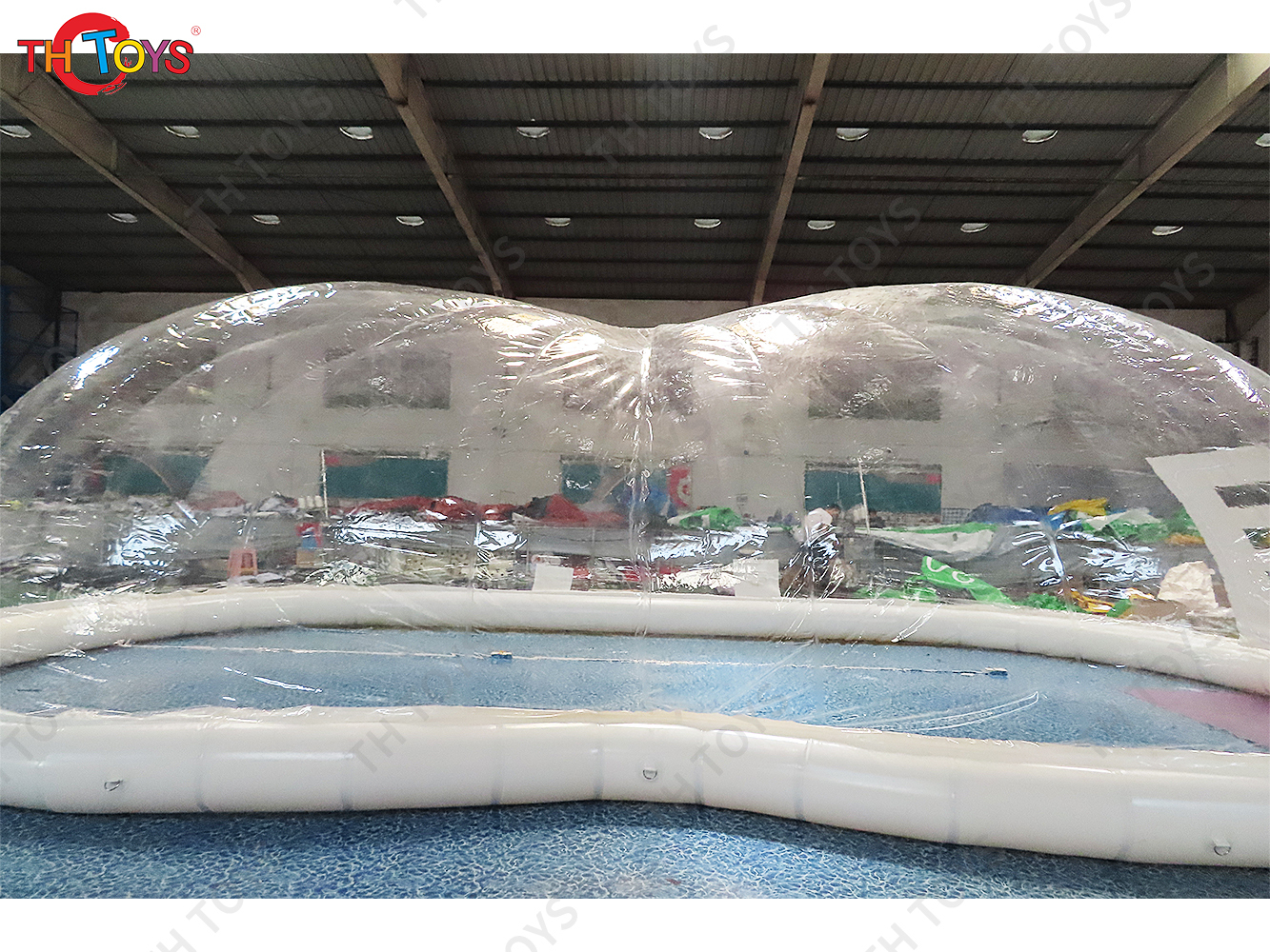 Transparent Swimming Pool Cover Outdoor Inflatable Clear Dome Tent
