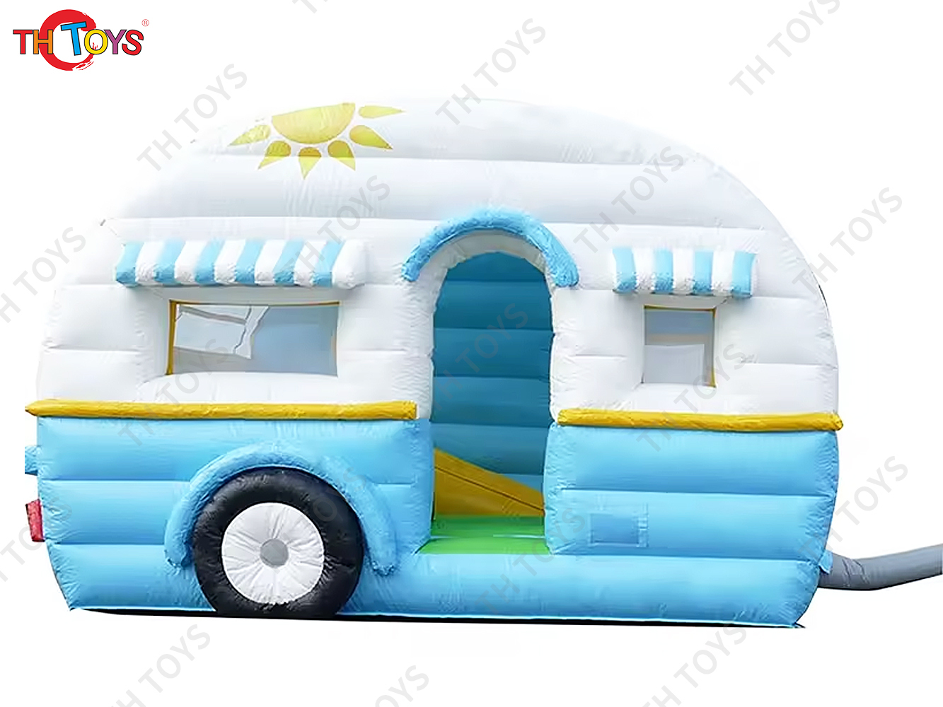4x3m Ice Cream Truck Inflatable Tent Snacks Drinks Selling Booth Stand for Sale