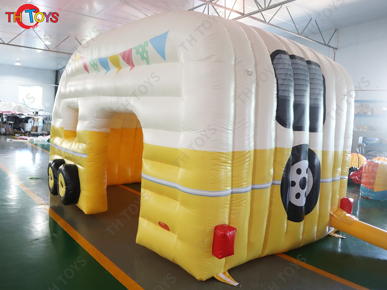 4x3m Ice Cream Truck Inflatable Tent Snacks Drinks Selling Booth Stand for Sale