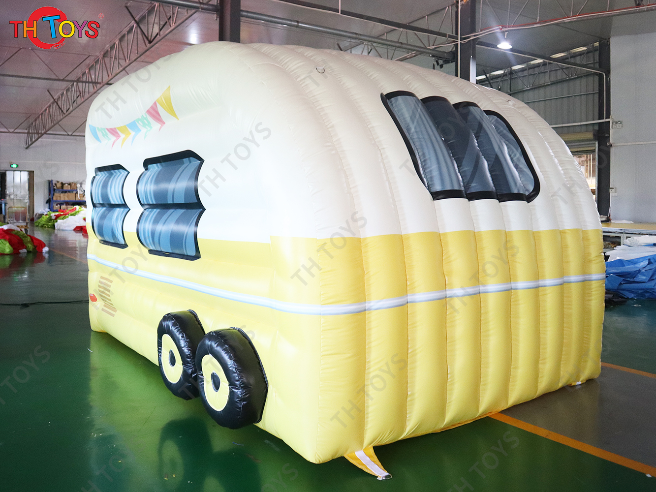 4x3m Ice Cream Truck Inflatable Tent Snacks Drinks Selling Booth Stand for Sale