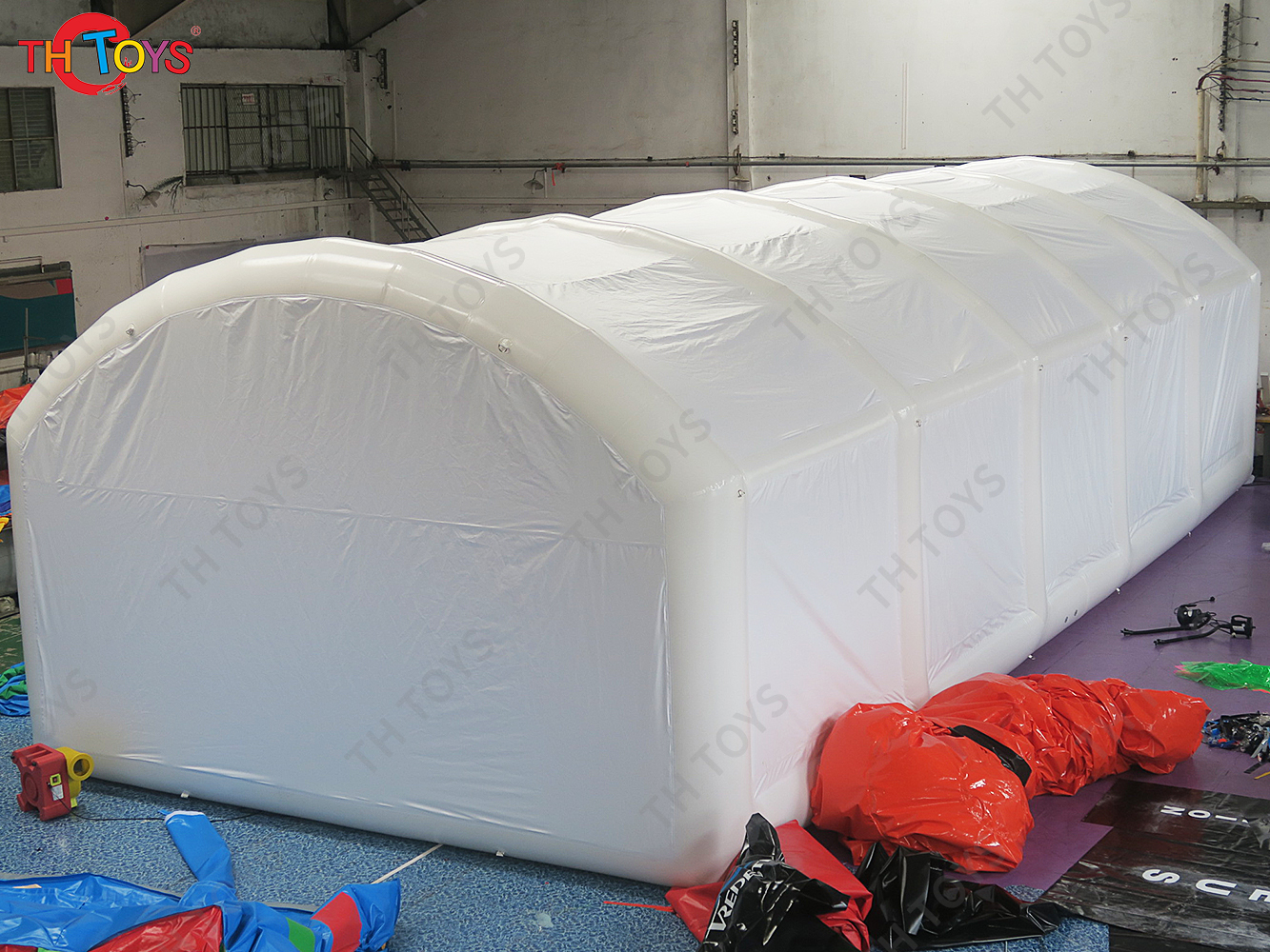 15x6x4mH PVC Tarpaulin Giant Inflatable Tennis Tent Large Sport Field Dome Tents with Blower