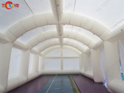 15x6x4mH PVC Tarpaulin Giant Inflatable Tennis Tent Large Sport Field Dome Tents with Blower