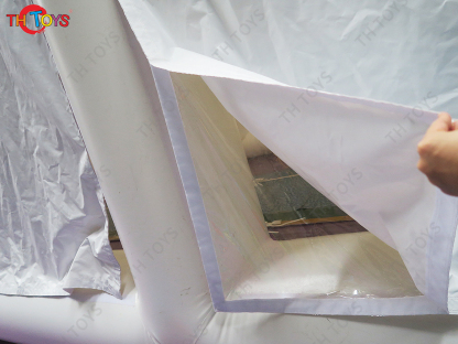 15x6x4mH PVC Tarpaulin Giant Inflatable Tennis Tent Large Sport Field Dome Tents with Blower