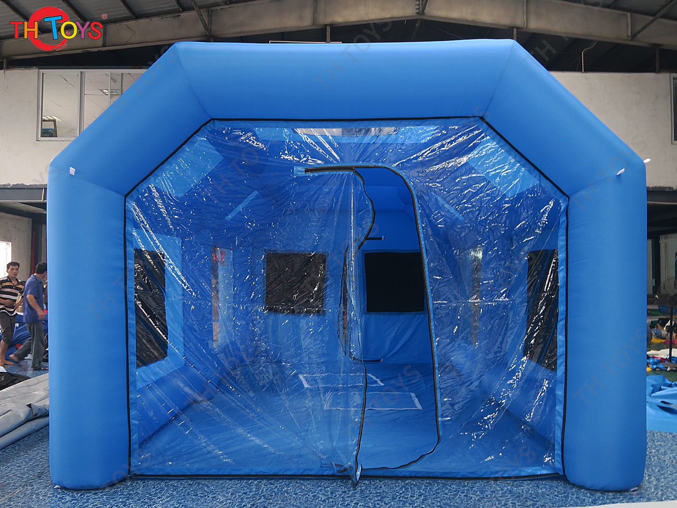 Outdoor Mobile Inflatable Car Spray Booth baking booth,customized inflatable spray tent