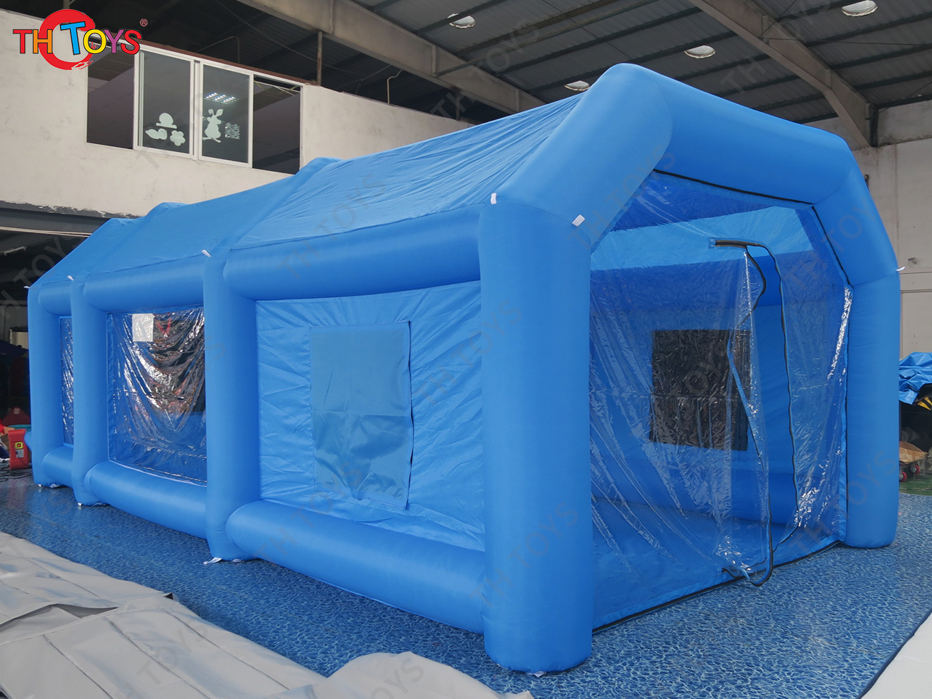 Outdoor Mobile Inflatable Car Spray Booth baking booth,customized inflatable spray tent