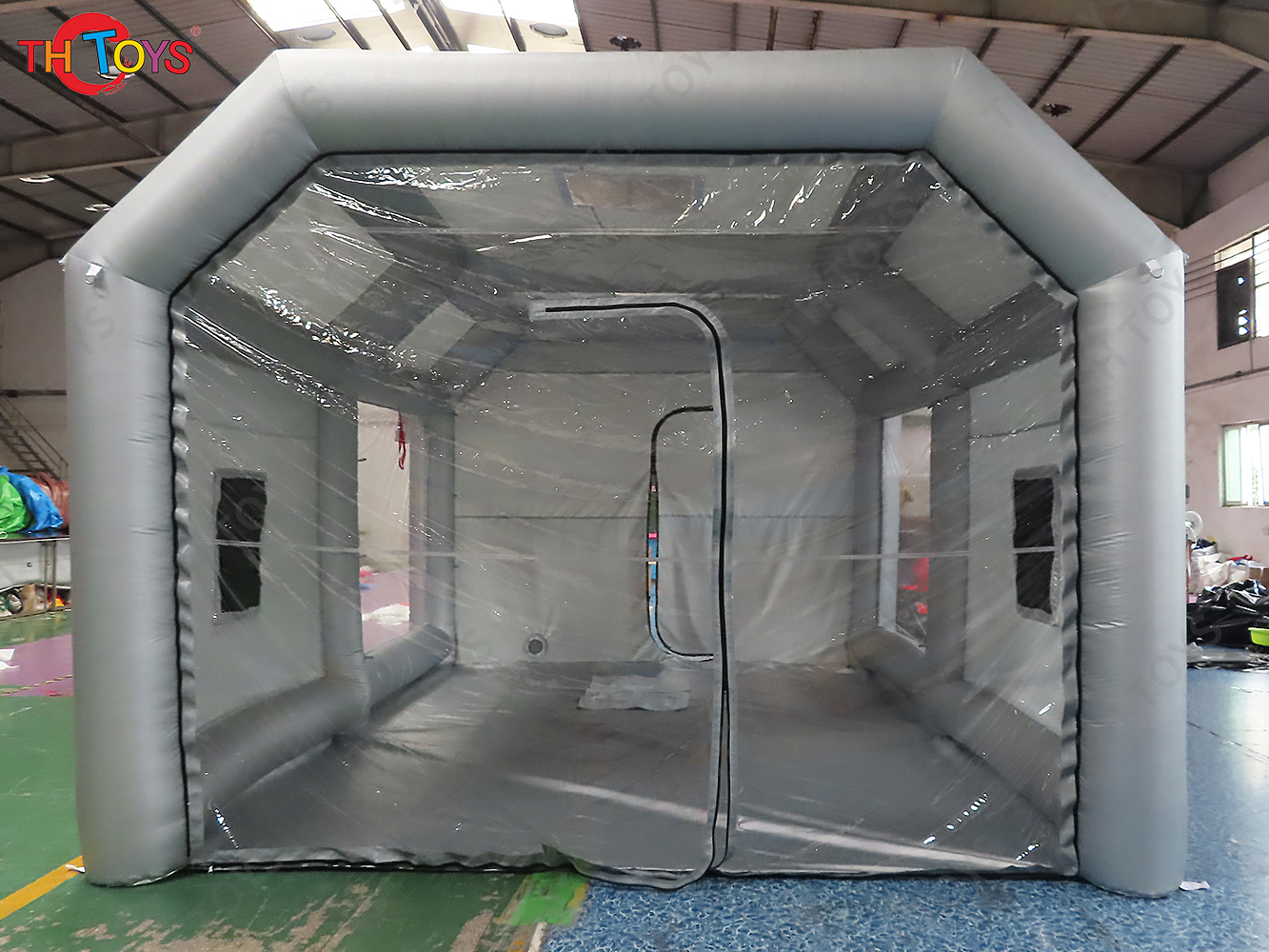 Giant ONE ROOM Inflatable Spray Booth Outdoor Mobile Car Painting Cabin Tent