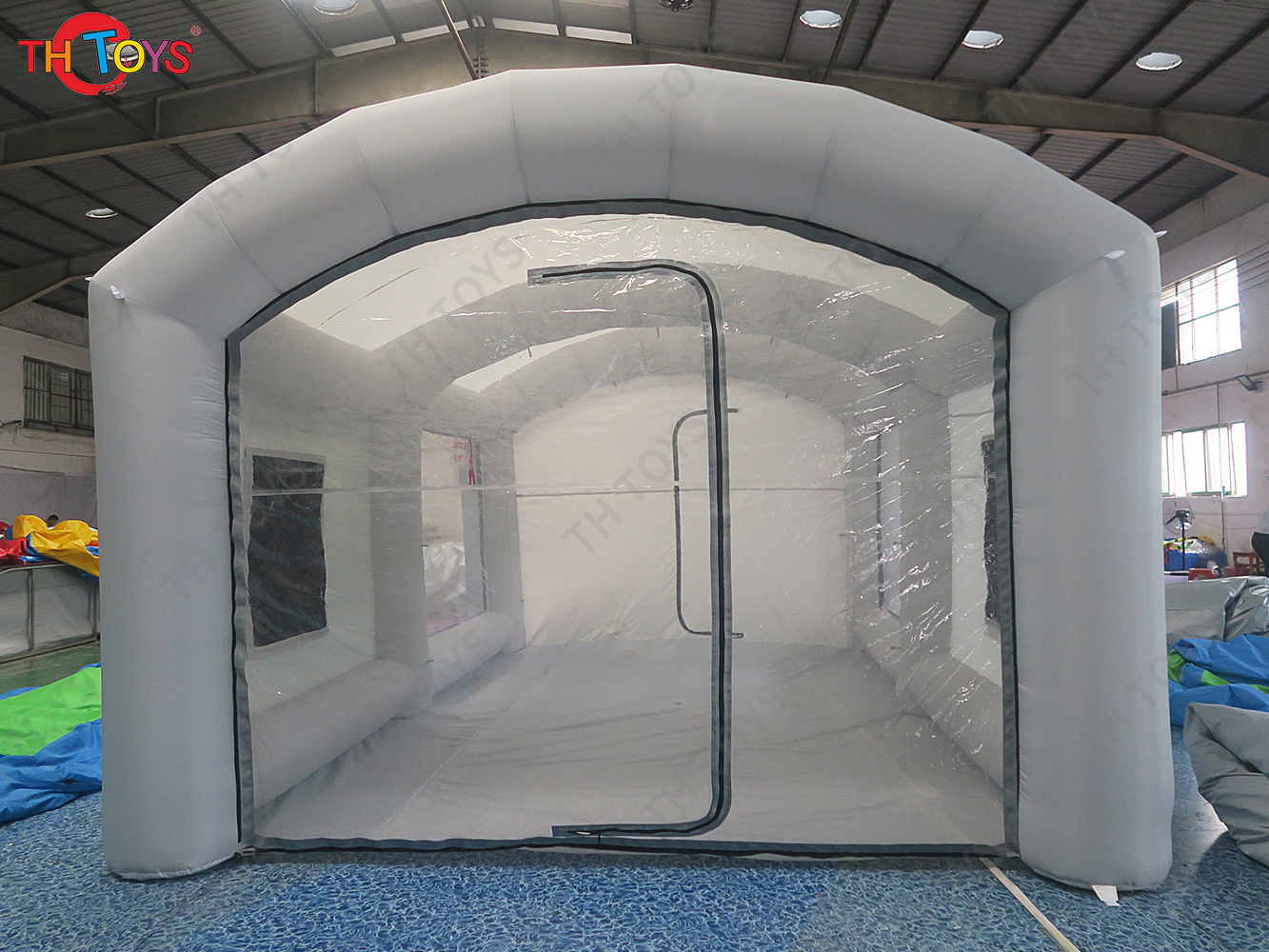 Inflatable Paint Booth Portable Blow Up Car Painting Spray Booth Tent