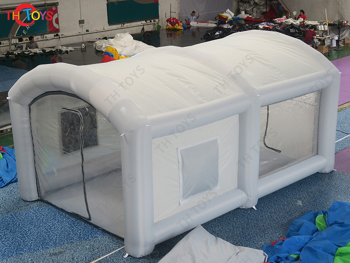 Inflatable Paint Booth Portable Blow Up Car Painting Spray Booth Tent