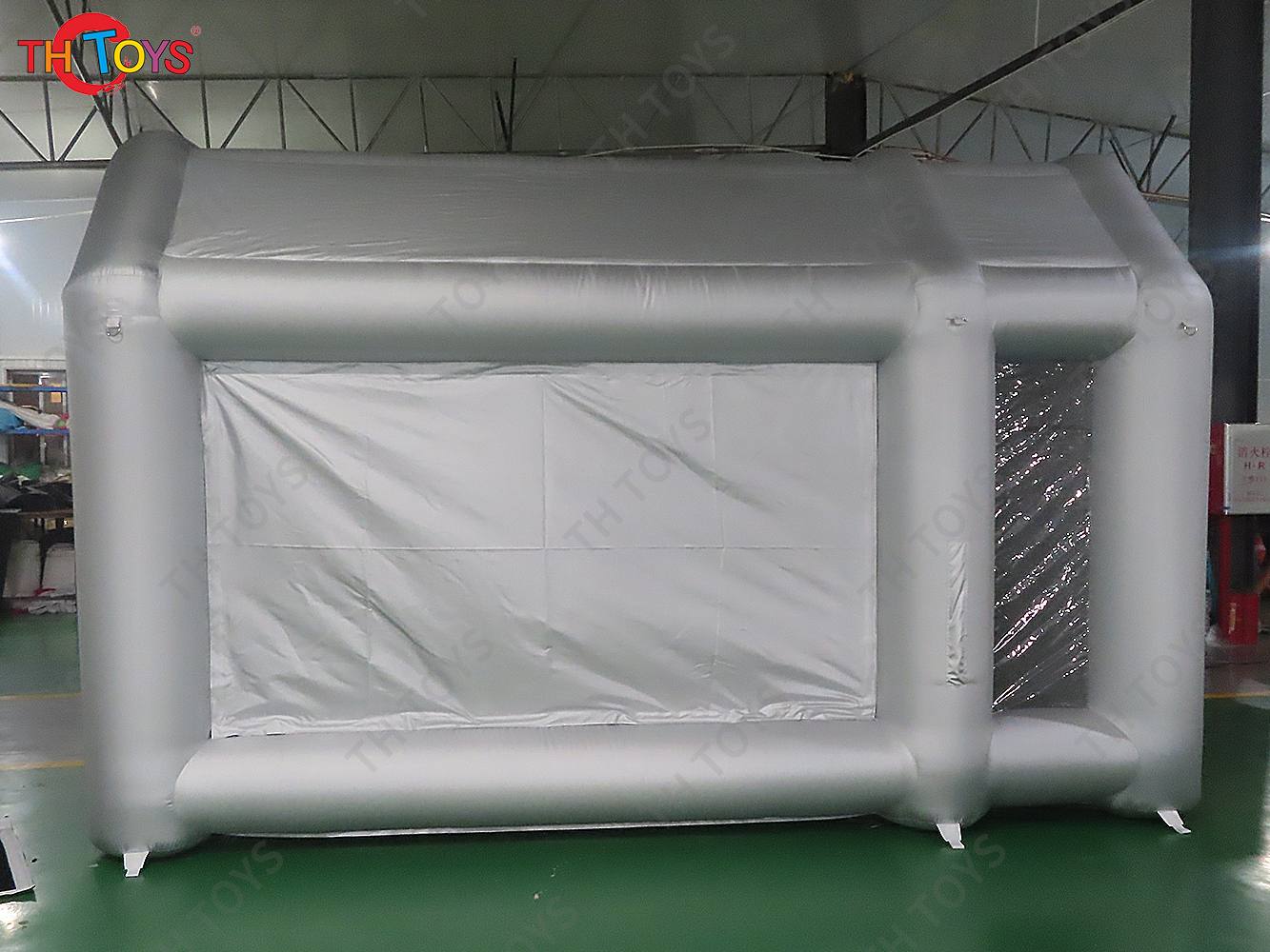 Oxford Fabric Motorcycle OEM Inflatable Spray Booth Painting Tent for Car Center