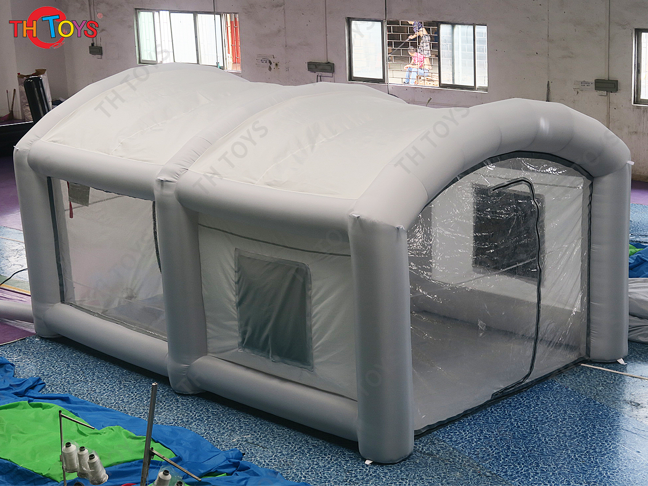 Inflatable Paint Booth Portable Blow Up Car Painting Spray Booth Tent