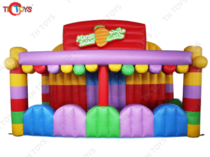 Commercial Inflatable Food Drink Concession Stand Tent Booth, outdoor portable inflatable tent