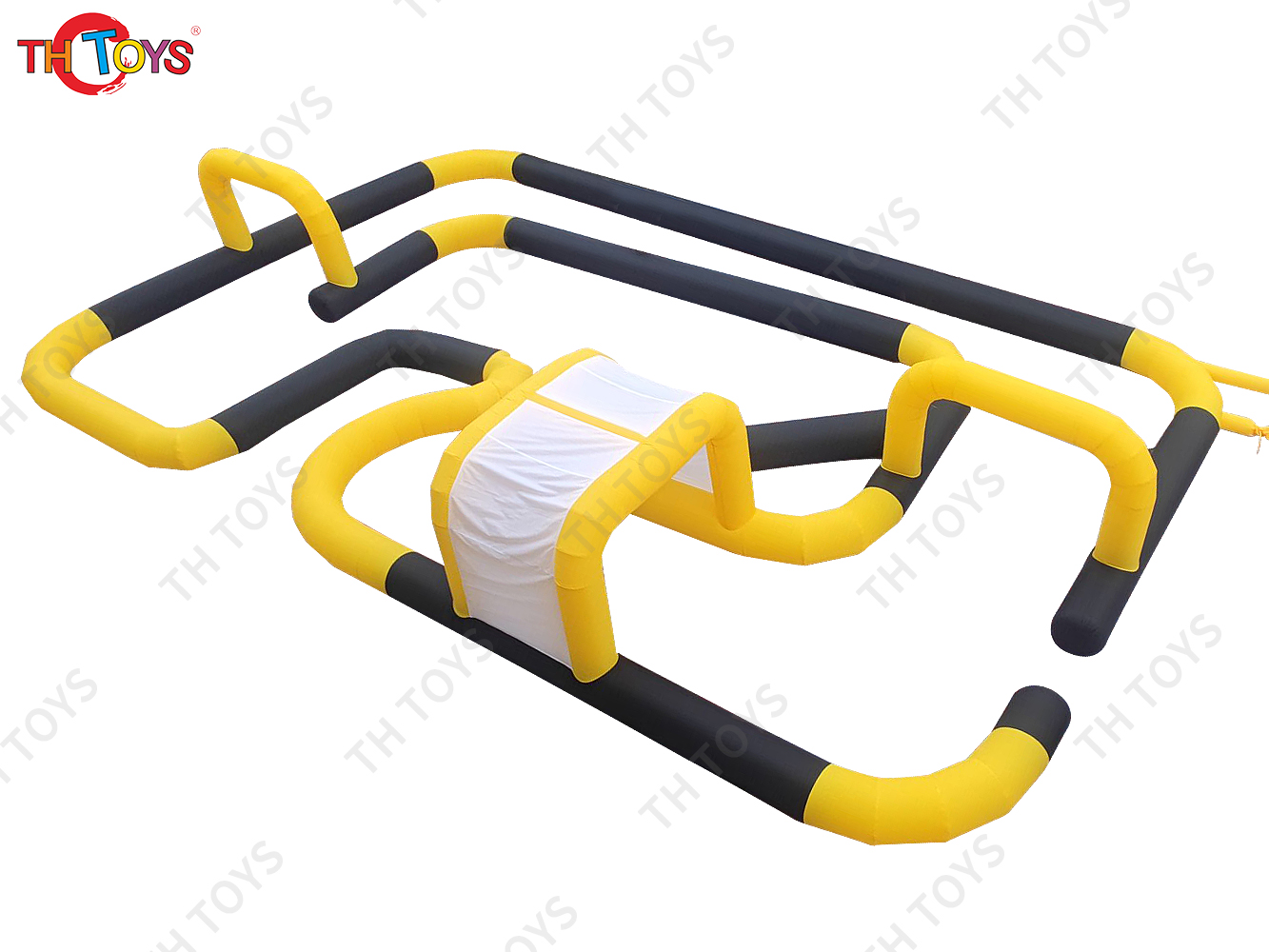 outdoor inflatable race track, inflatable go kart track inflatable racing car track