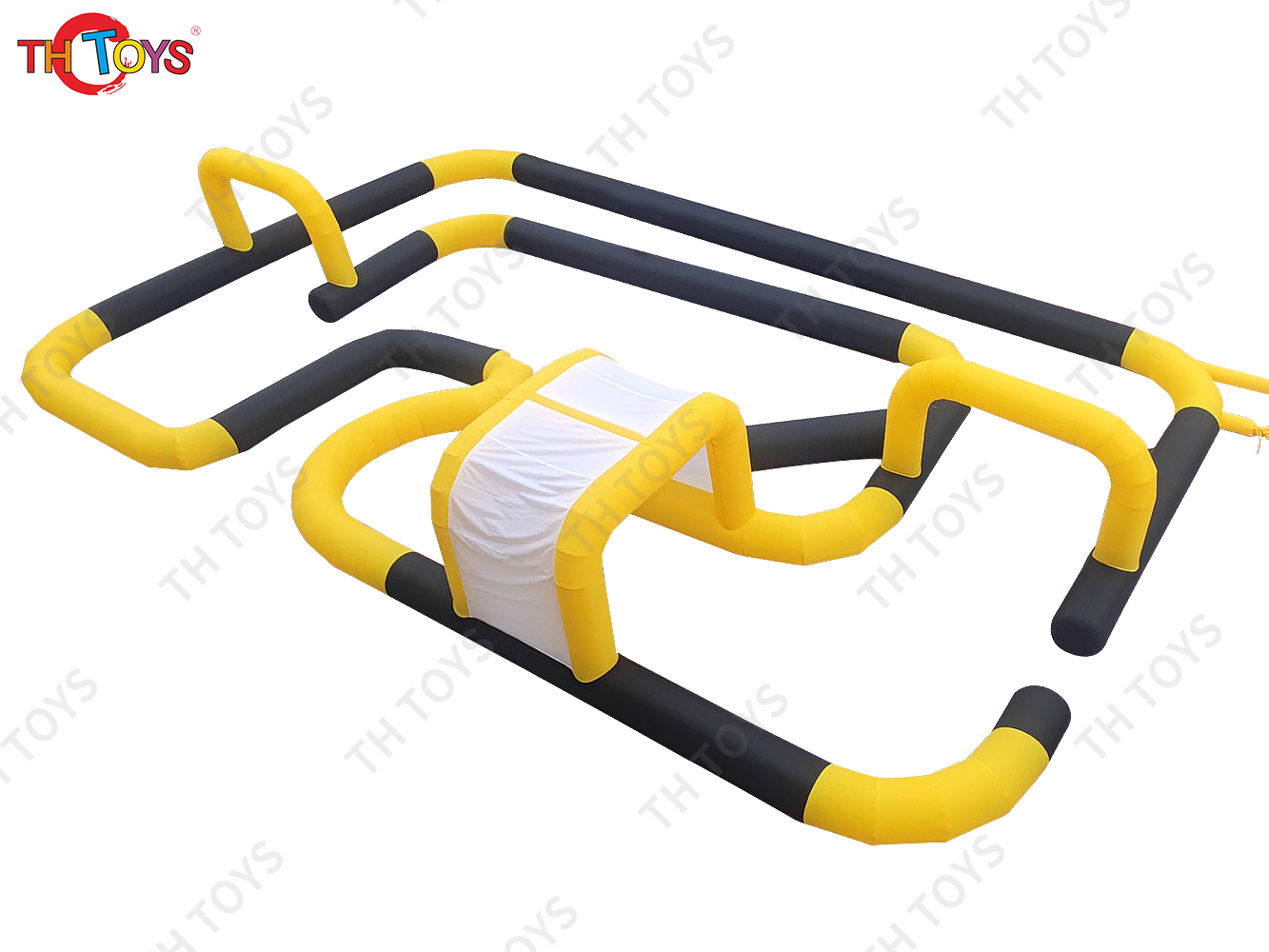 outdoor inflatable race track, inflatable go kart track inflatable racing car track