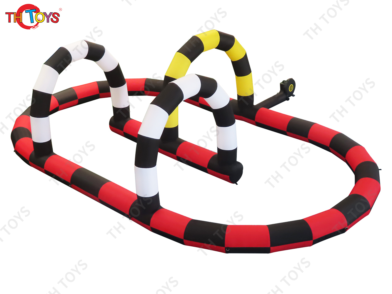 Oxford Fabric Portable Inflatable Air Track Didi Swing Cars Game Toys