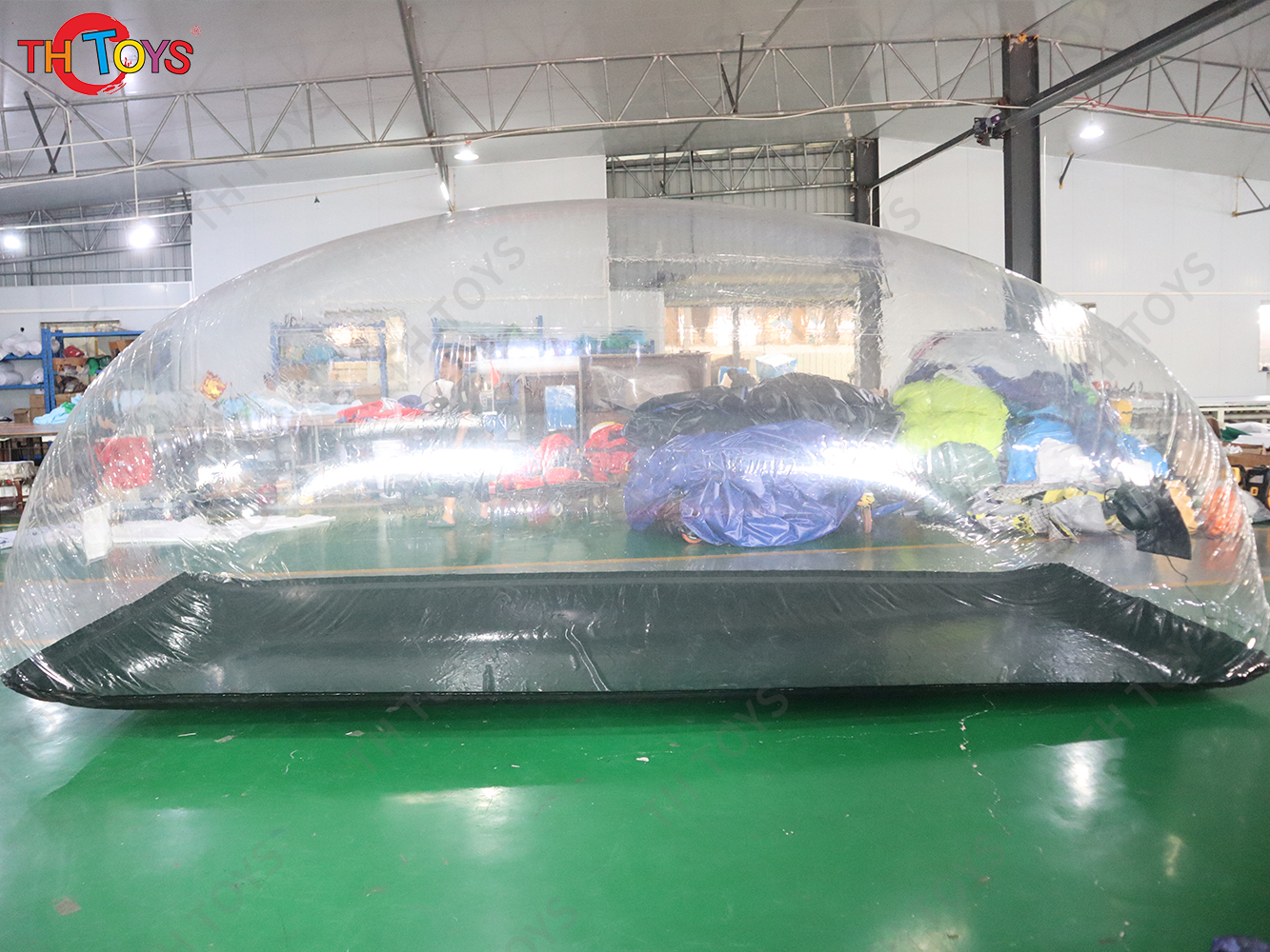 Clear Inflatable Bubble Cover PVC Inflatable Car Storage Bubble