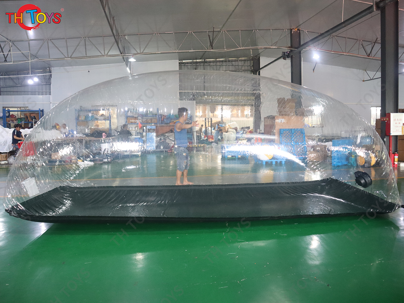  Clear Inflatable Bubble Cover PVC Inflatable Car Storage Bubble