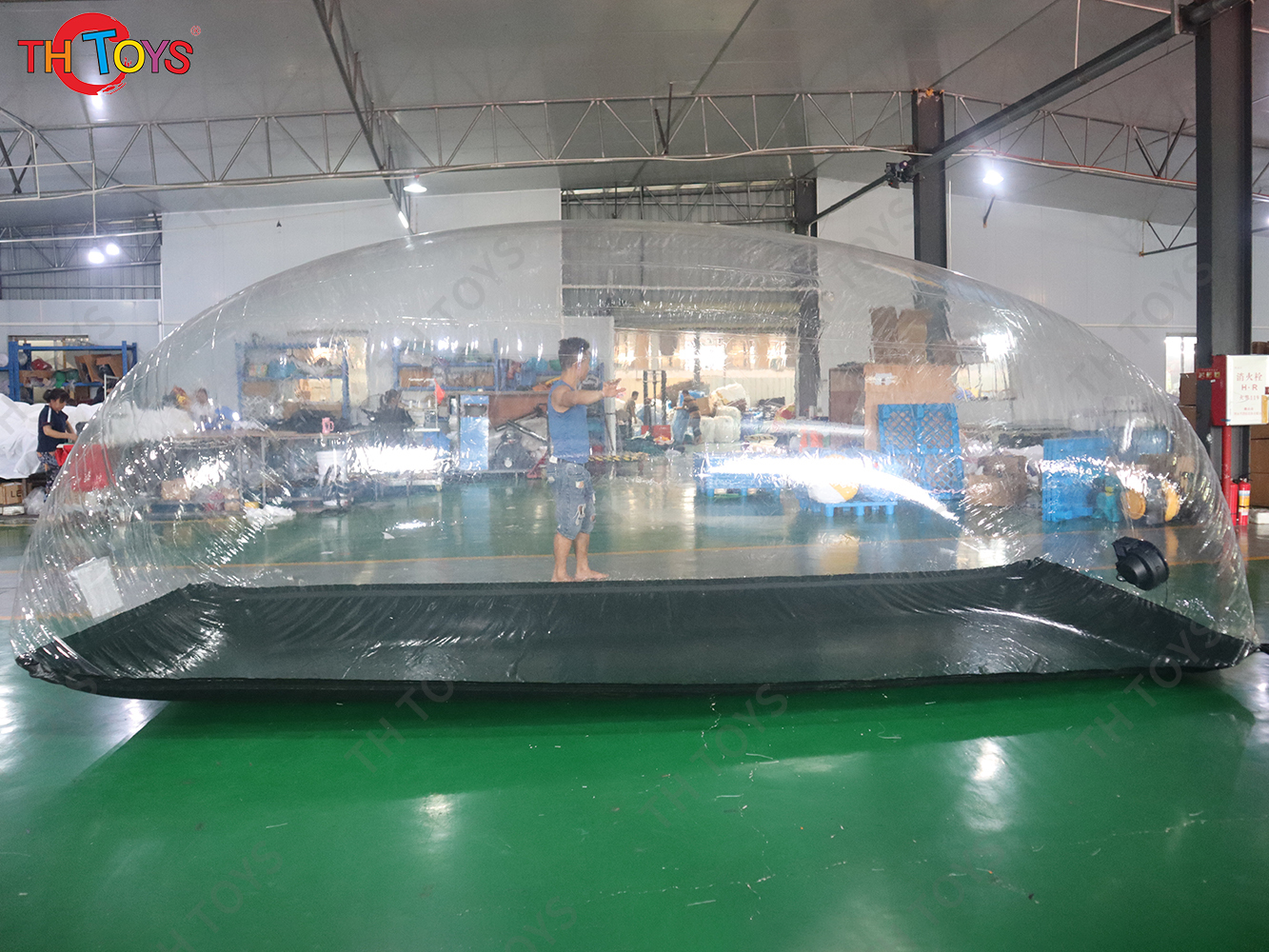 Clear Inflatable Bubble Cover PVC Inflatable Car Storage Bubble